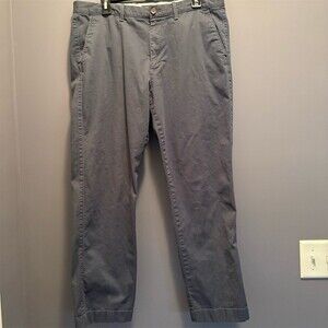 J.Crew Chino Pants Men's W36 L30 Blue Straight Leg Stretch Casual Workwear
